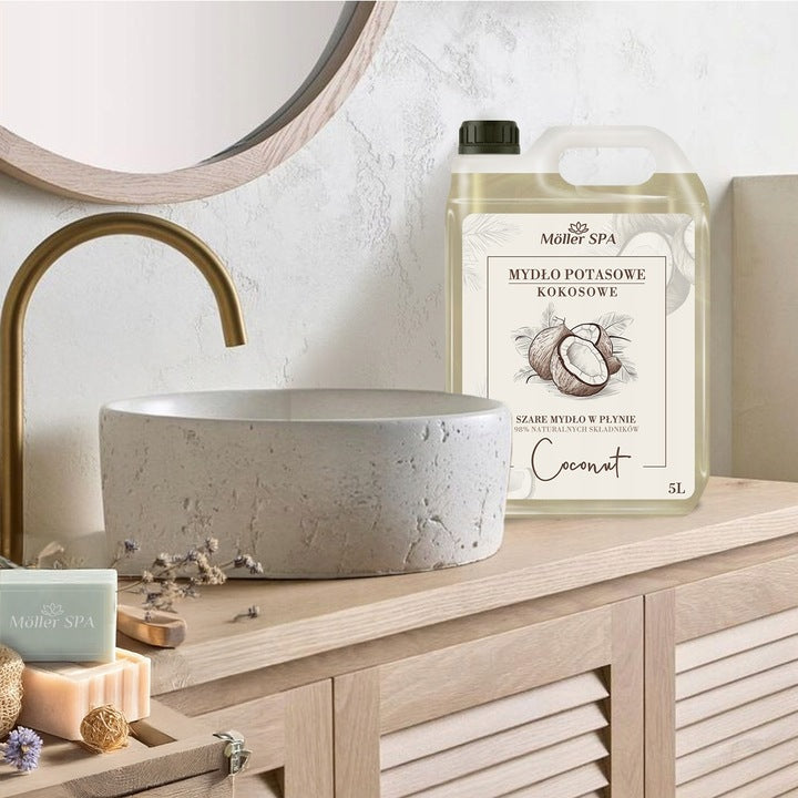 Möller SPA natūralus kalio ir kokoso skystas muilas 5 l.