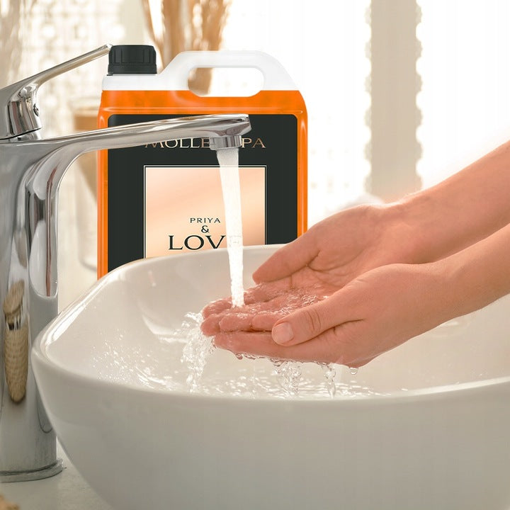 Möller SPA PRIYA & LOVE PREMIUM šampūnas ir dušo želė 2in1 5l.