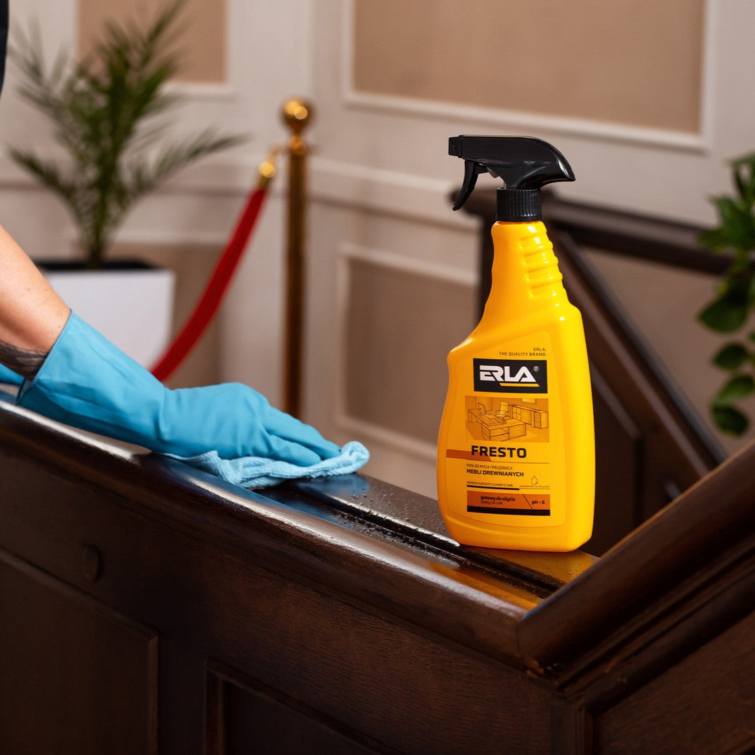 Valiklis medinių baldų valymui ir priežiūrai - ERLA FRESTO 750ml