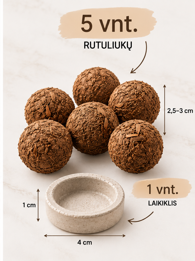 Banjara Smudge rutuliukai - Santalmedis