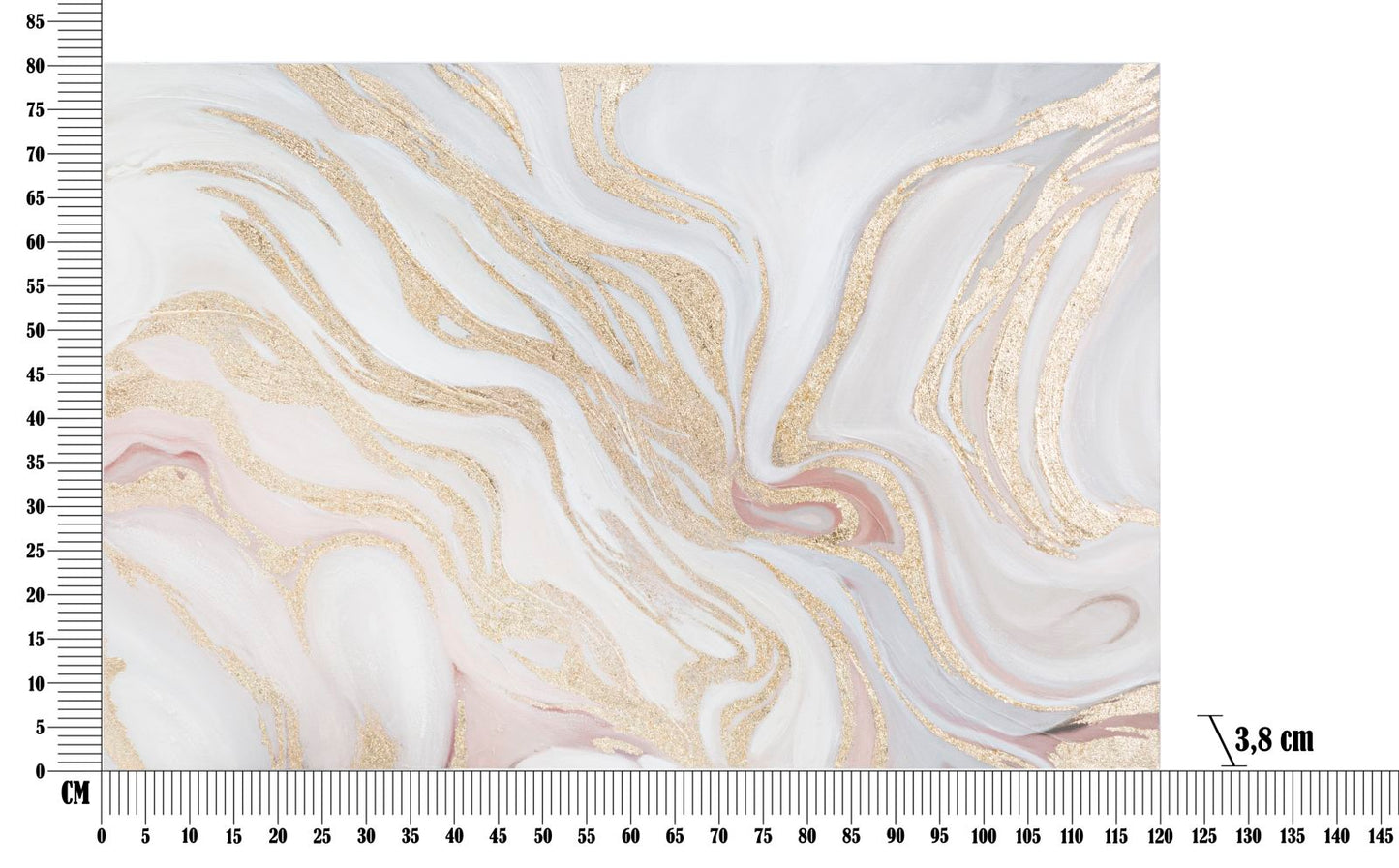 Paveikslas tapyba ant drobės Sofly 120x3.8x80 cm