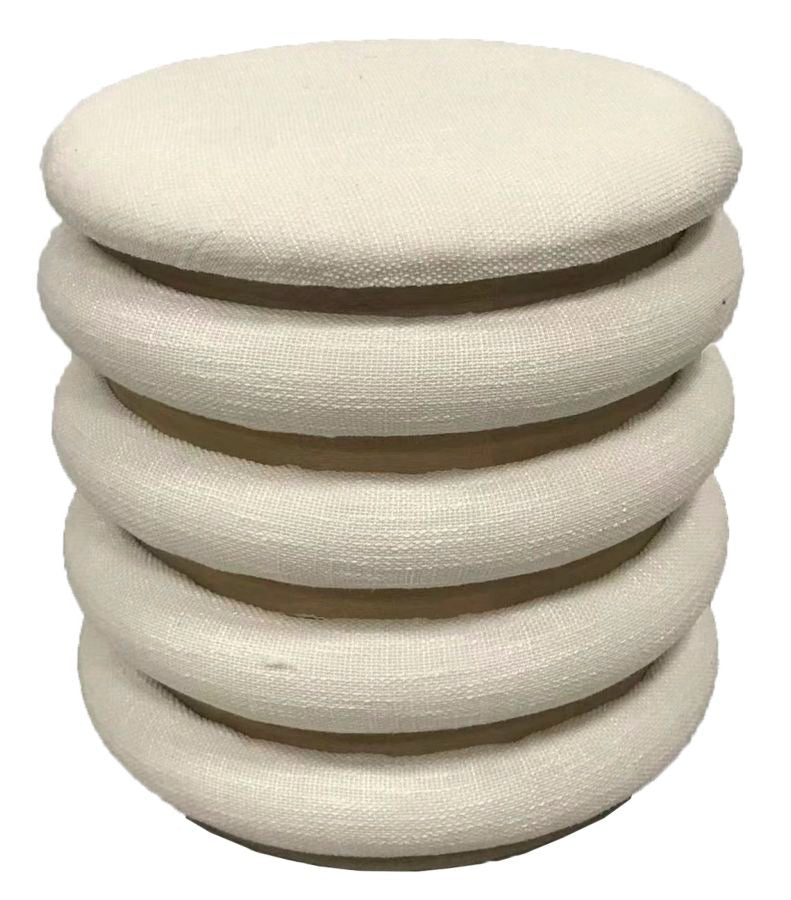 Modernus pufas apvalus