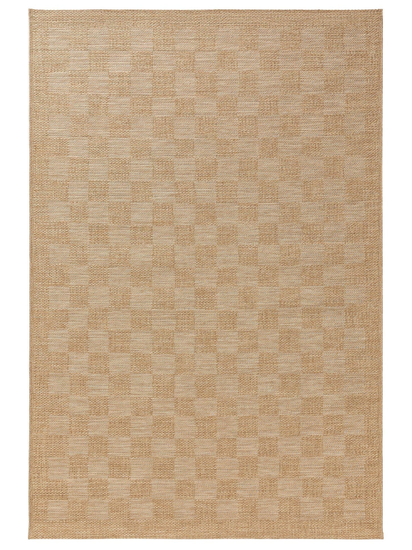 Kilimas Como šviesiai rudas/ kvadratai