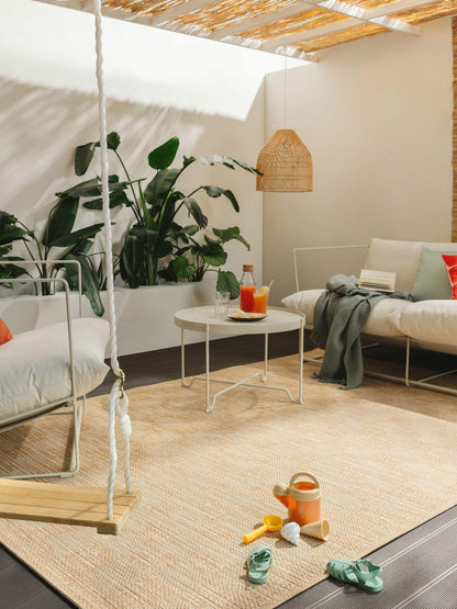 Kilimas Como šviesiai rudas/ kvadratai