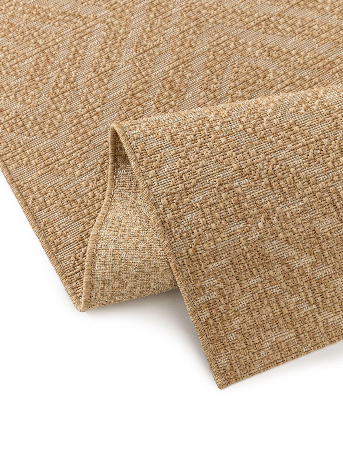 In- & Outdoor Runner Como Light Brown 80x240 cm
