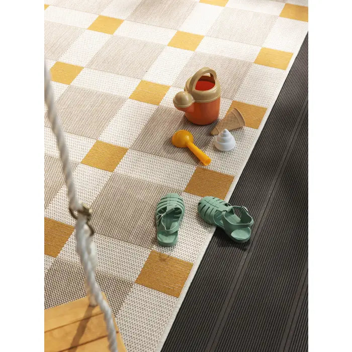 KIlimas Vega smėlio/geltona/kvadratai