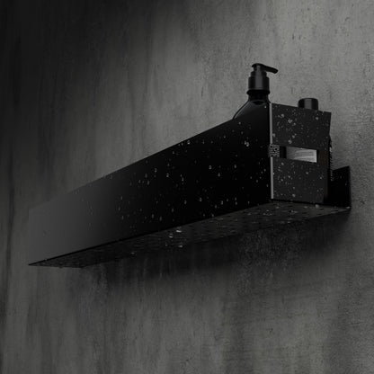 NIX dušo lentynėlė JUODA