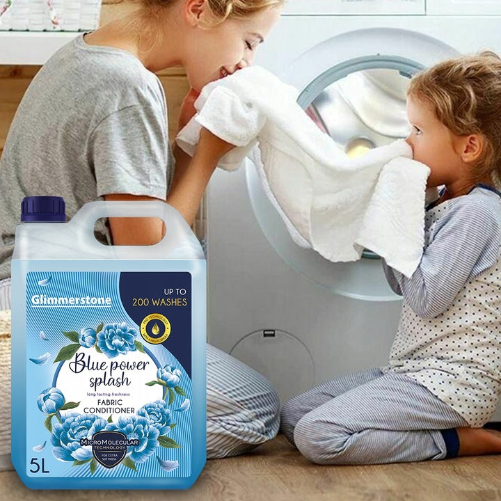 Glimmerstone skystas AUDINIŲ MINKŠTIKLIS 5L 200 skalbimų - gėlių kvapas