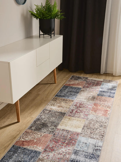 George daugiaspalvis pailgas kvadrato raštais 80x240 cm