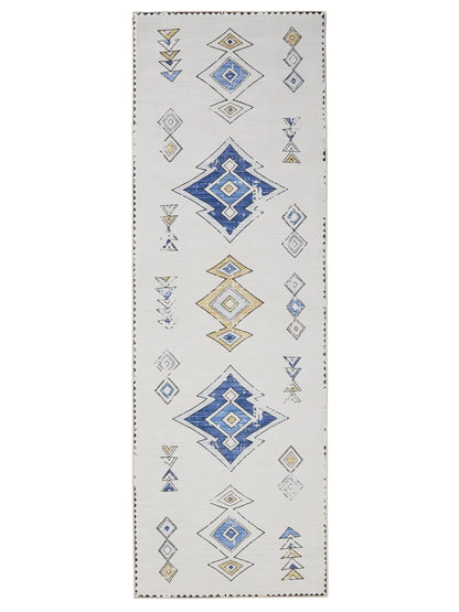 George daugiaspalvis/smėlio pailgas boho raštais 80x240 cm