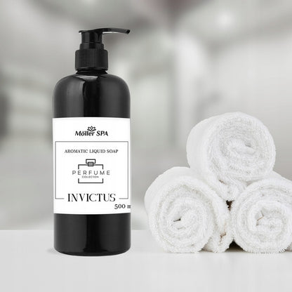 Möller SPA parfumuotas skystas rankų muilas INVICTUS 500ml.