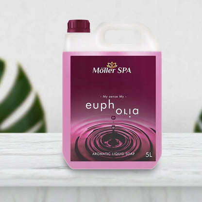 Möller SPA parfumuotas skystas rankų muilas EUPHORIA 5l.