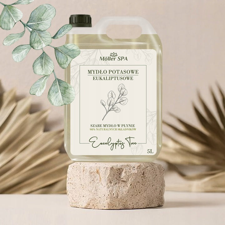 Möller SPA natūralus kalio ir eukalipto skystas muilas 5 l