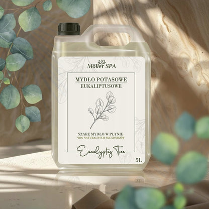 Möller SPA natūralus kalio ir eukalipto skystas muilas 5 l