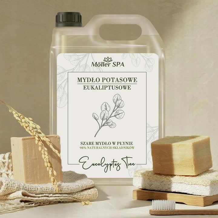 Möller SPA natūralus kalio ir eukalipto skystas muilas 5 l