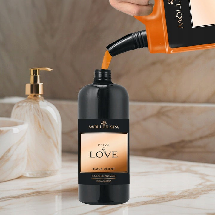 Möller SPA PRIYA & LOVE PREMIUM šampūnas ir dušo želė 2in1  5l.