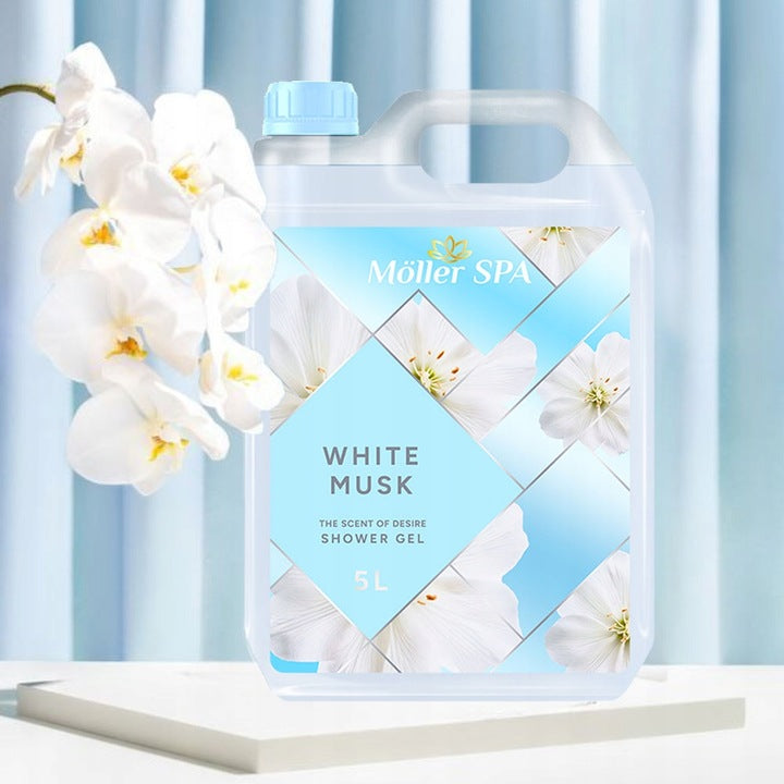 Möller SPA dušo želė WHITE MUSK unisex 5l.
