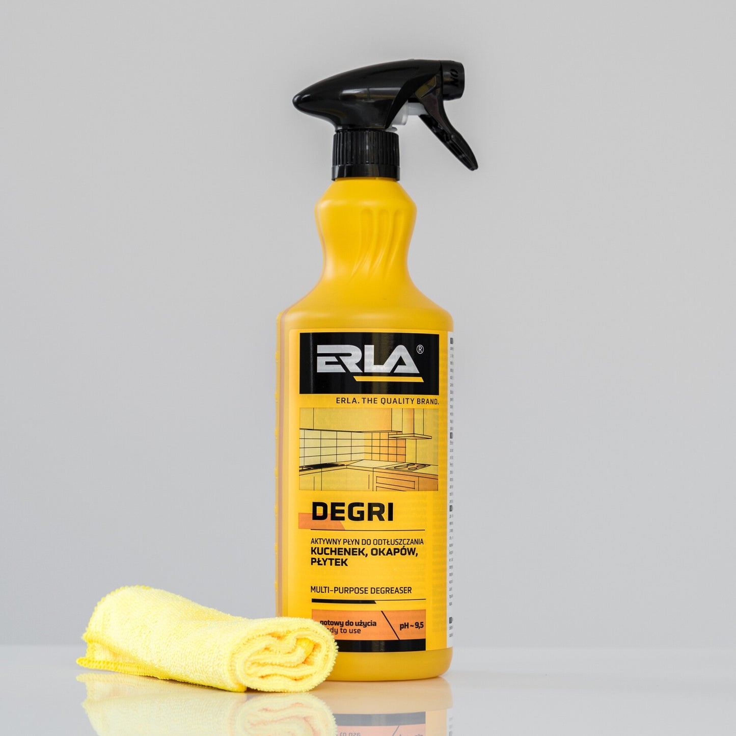 Virtuvės riebalų šalinimo priemonė - ERLA DEGRI 1l.