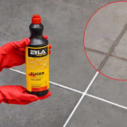 Stiprus efektyvius labai veiksmingas plytelių siūlių tarpų fugos glaisto valiklis, tinkantis ir po statybos darbų. Kavinėms bei maitinimo įstaigoms skirti profesionalūs valikliai. 