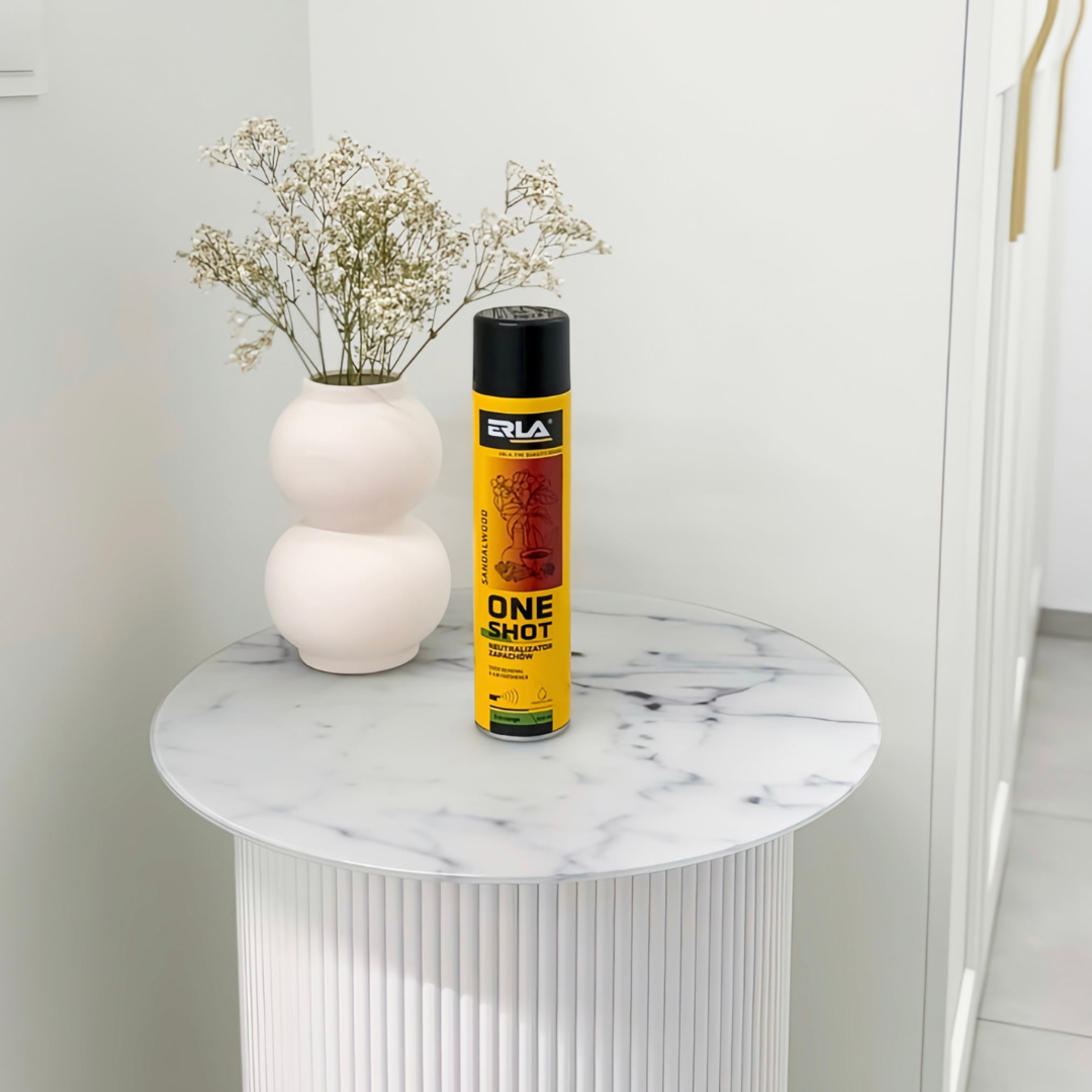 Kvapų neutralizatorius - ERLA ONE SHOT SANDALWOOD 600ml