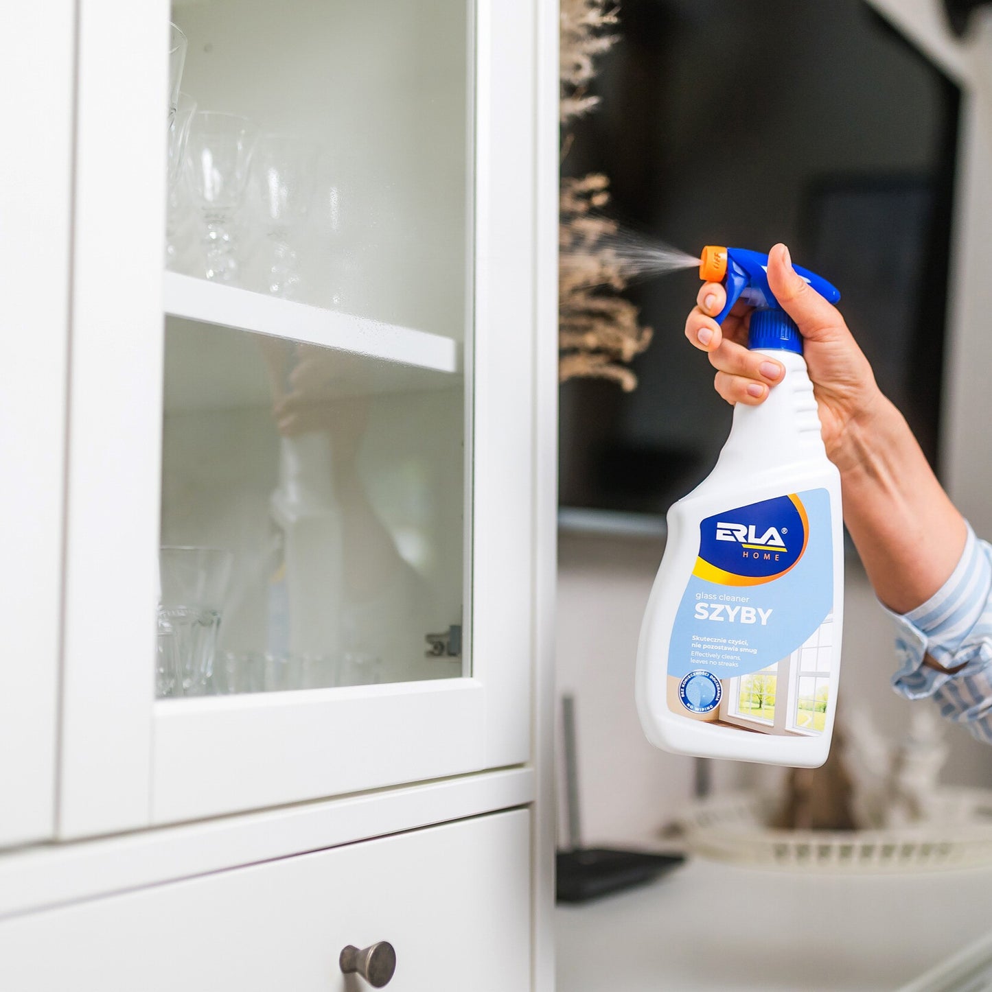 Valiklis stiklui ir veidrodžiams - ERLA SZYBY 750ml