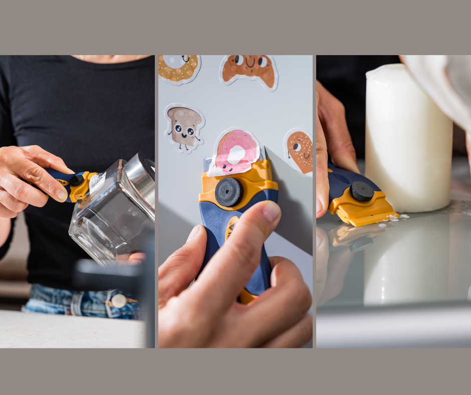 Dvipusis grandiklis keraminėms ir indukcinėms kaitlentėms - ERLA BIVO