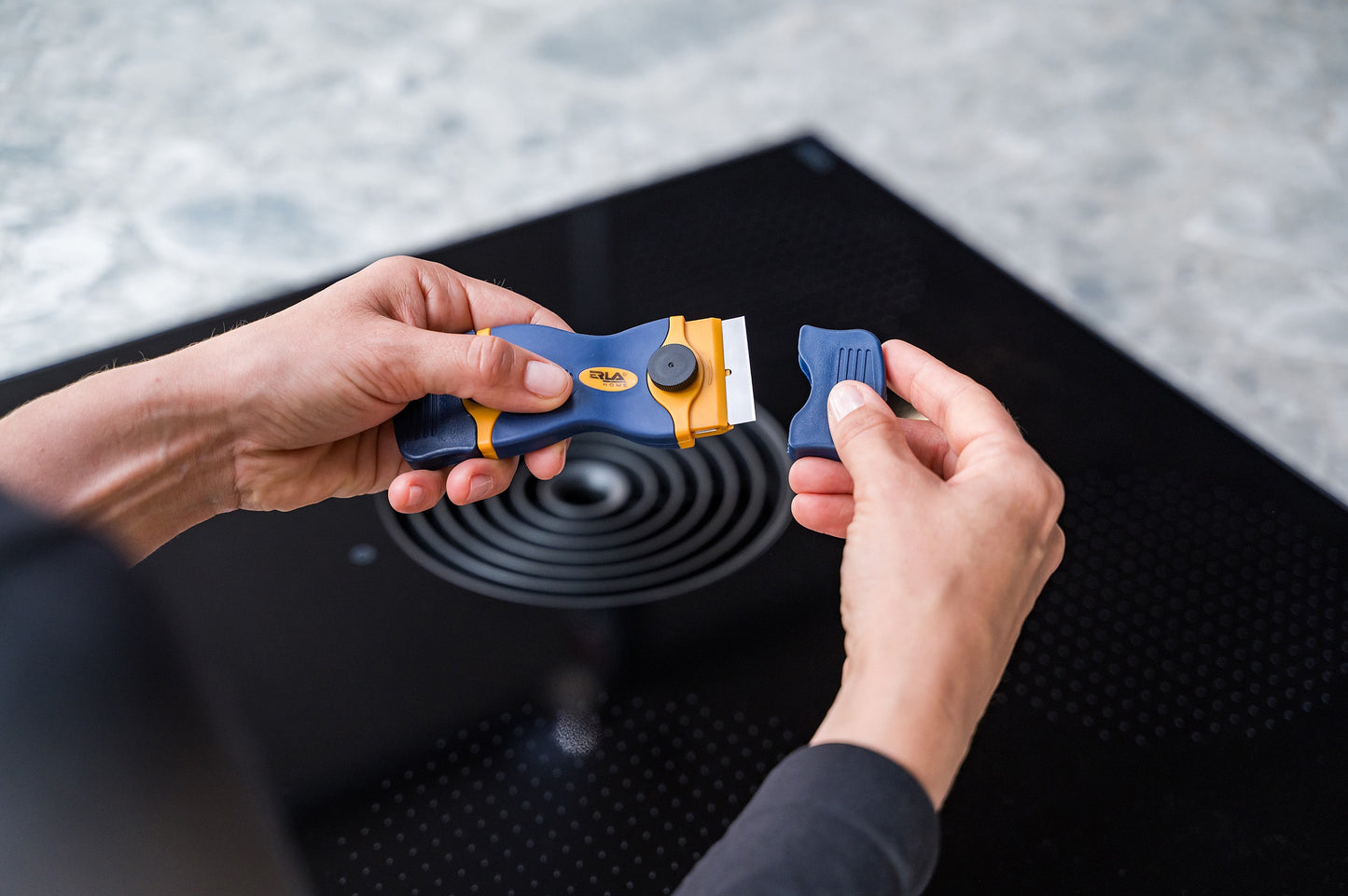 Dvipusis grandiklis keraminėms ir indukcinėms kaitlentėms - ERLA BIVO