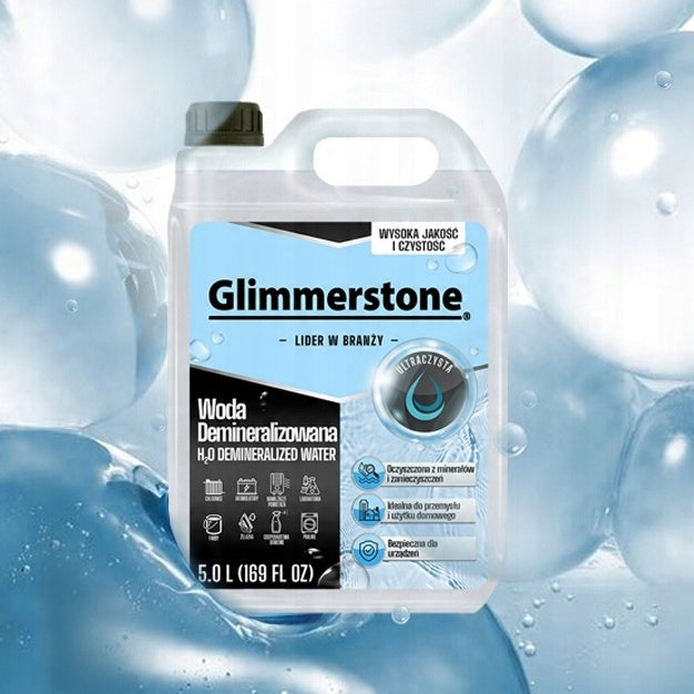 GLIMMERSTONE DEMINERALIZUOTAS VANDUO 5L Glimmersone
