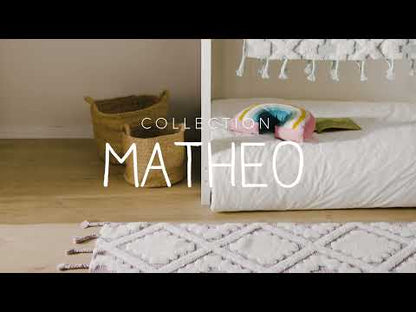Matheo Stačiakampis Medvilninis Kilimas DS1