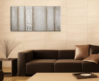 Paveikslas dažyta drobė Lines 140x3x70 cm