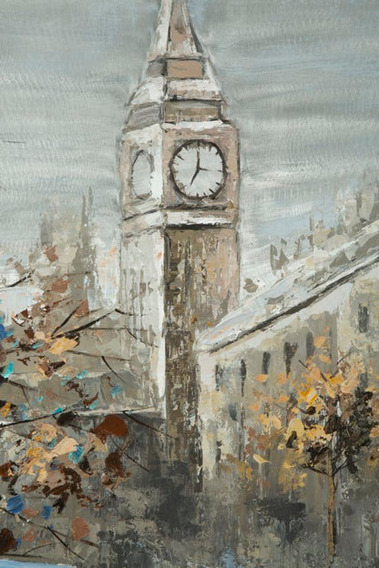 Paveikslas dažyta drobė London 120x3.7x80 cm