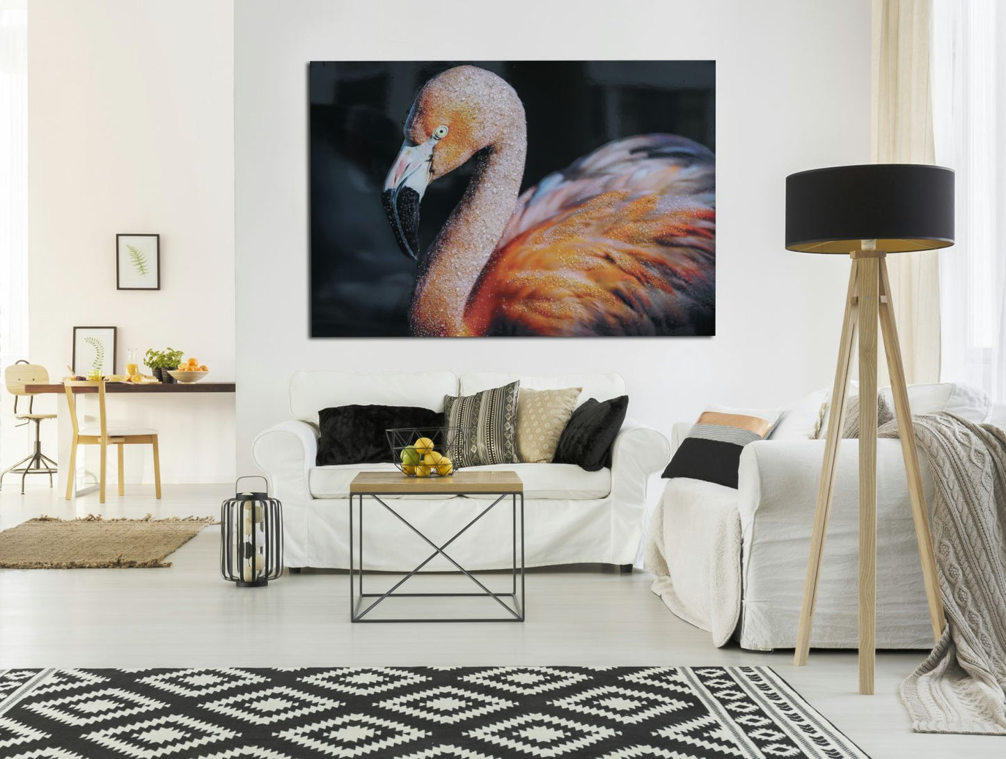 Paveikslas drobė spausdinta Flamingo 120x3.8x80 cm