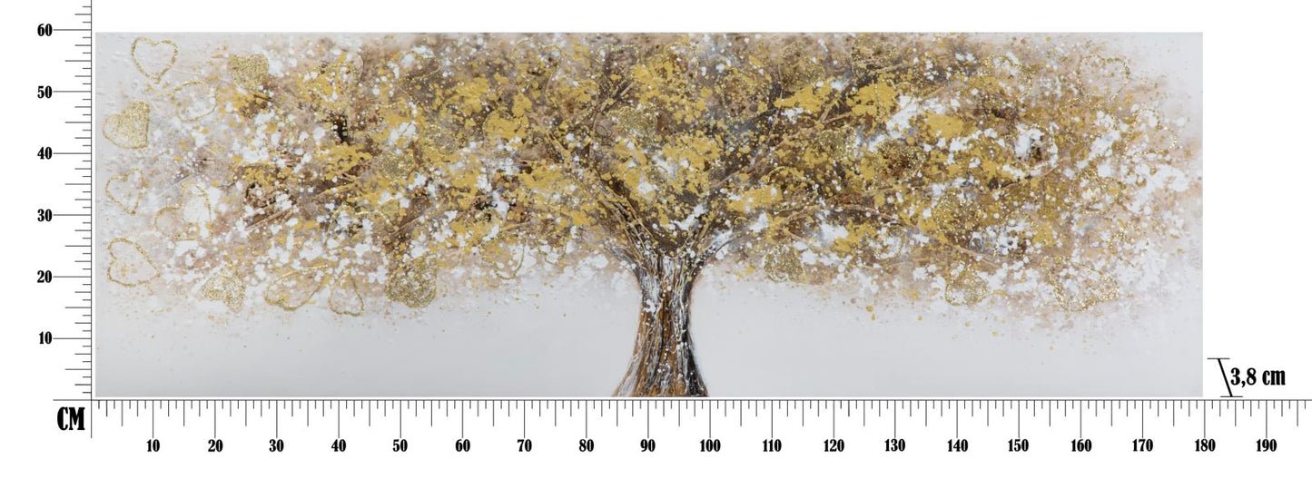 Nudažytos ant „Super Tree“ drobės -a- 180x3.8x60 cm