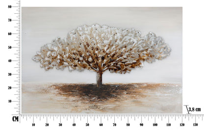 Paveikslas dažyta drobė Flowers  80x3.7x100