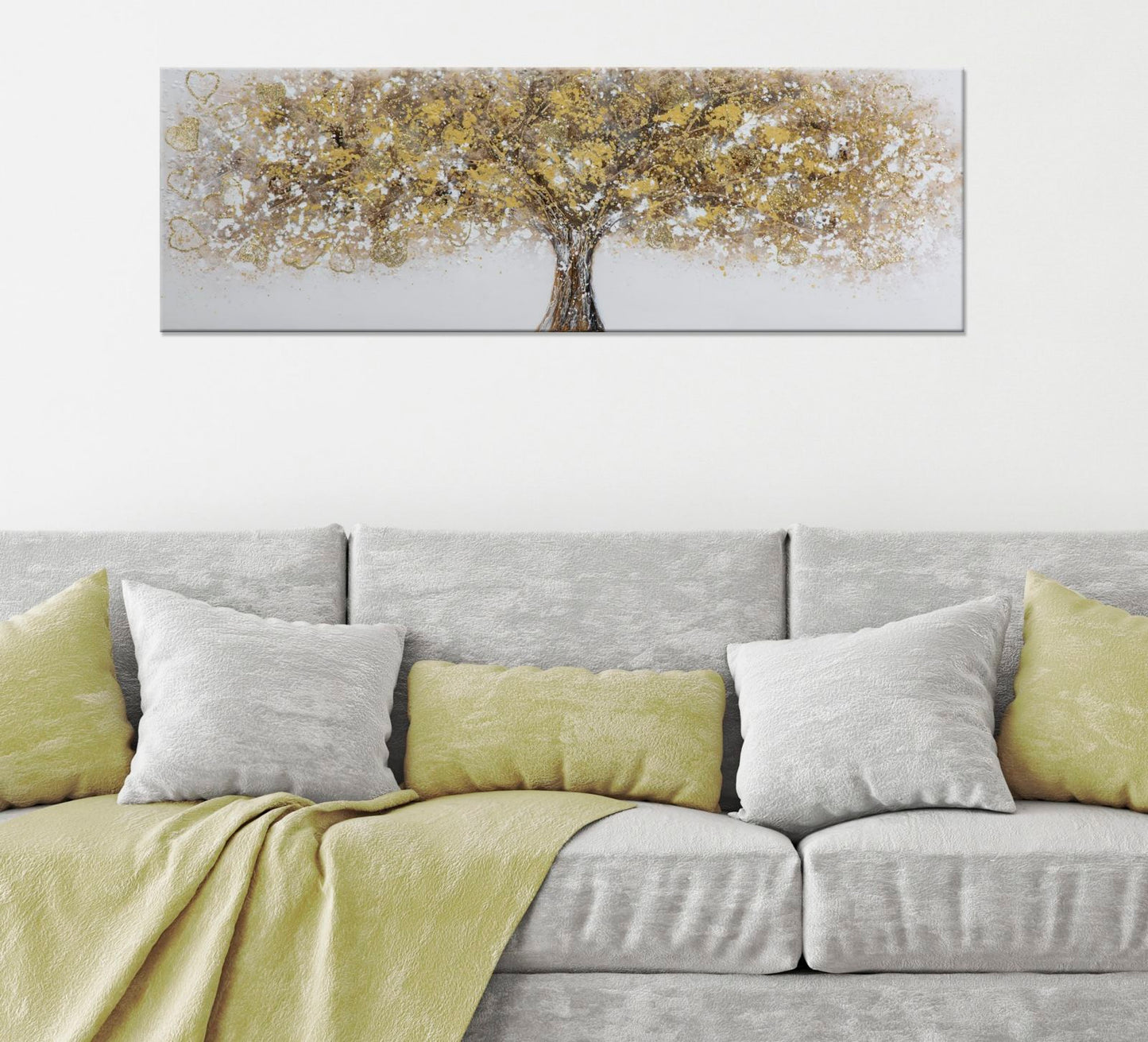 Nudažytos ant „Super Tree“ drobės -a- 180x3.8x60 cm