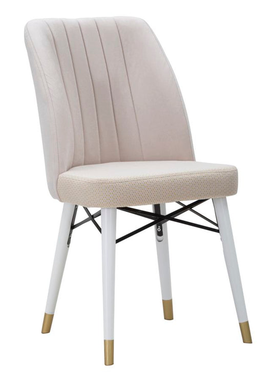 Valgomojo kėdės kreminio atspalvio