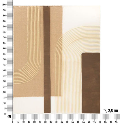 Paveikslas tapyba ant drobės Lofty-B  80x2,8x100 cm