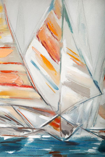Paveikslas tapyba ant drobės Regatta 140x2,8x70 cm