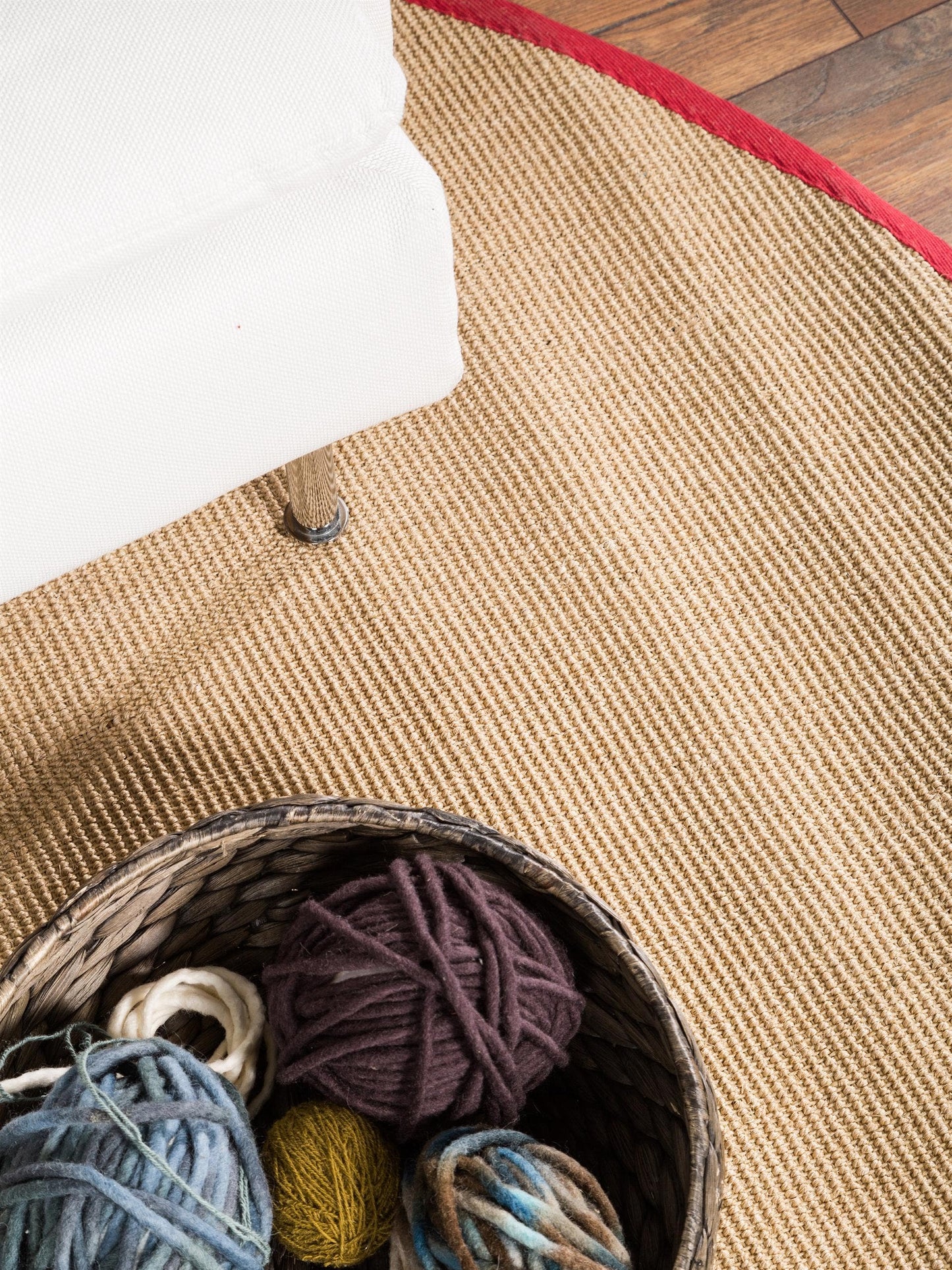 Sisal Apvalus Sizalio Kilimas DS4