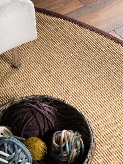 Sisal Apvalus Sizalio Kilimas DS2
