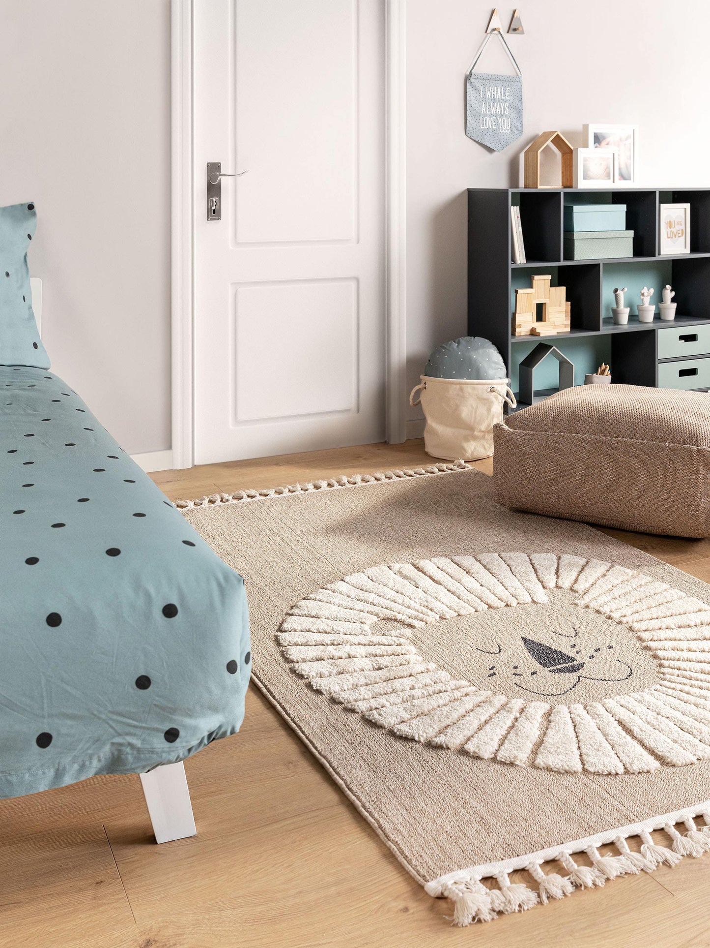 Stilingi vaikų kambario kilimai 