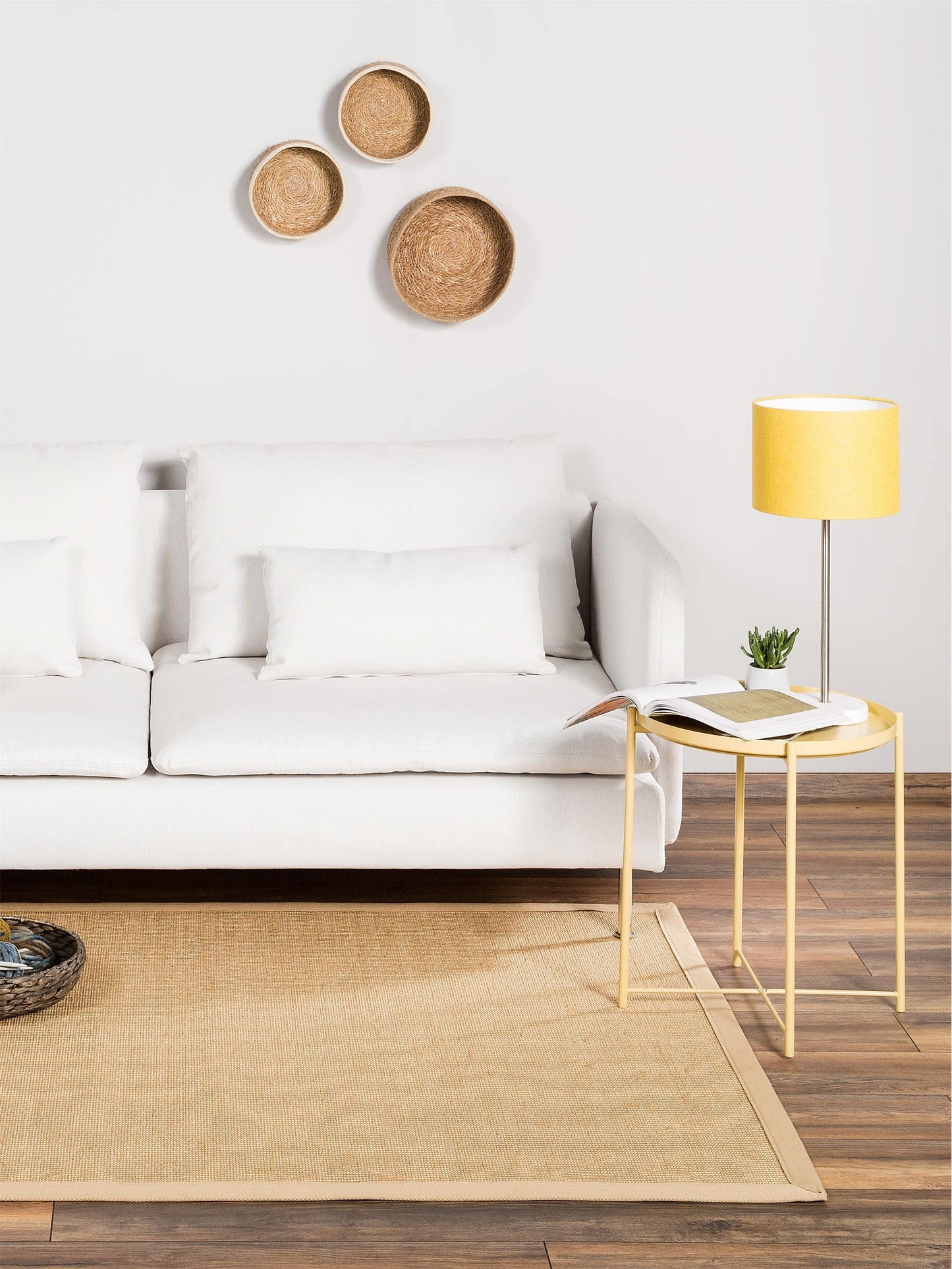 Sisal Kvadratinis Sizalio Kilimas DS6