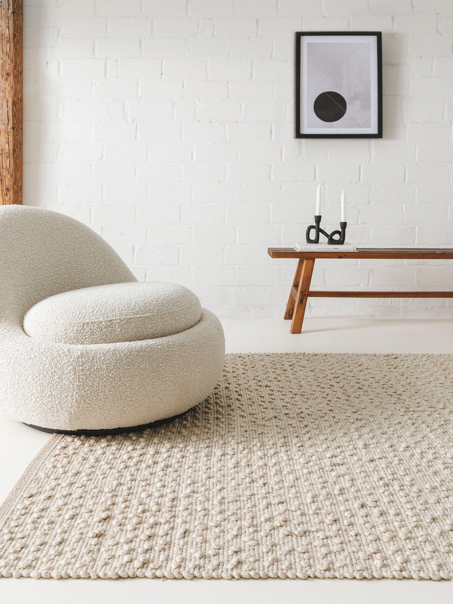 Lana Stačiakampis Vilnonis Kilimas DS4