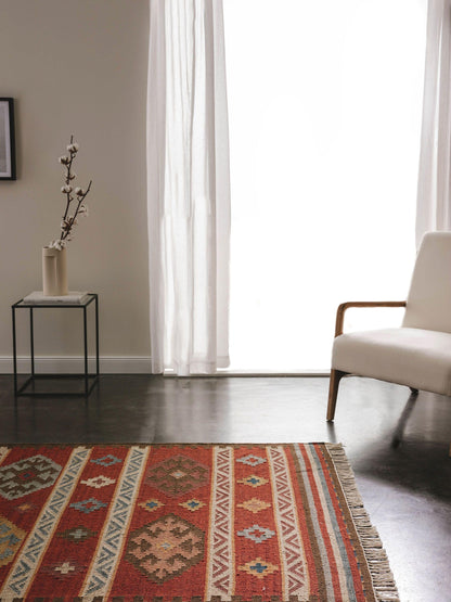 Zohra Stačiakampis Vilnonis Kilimas DS5