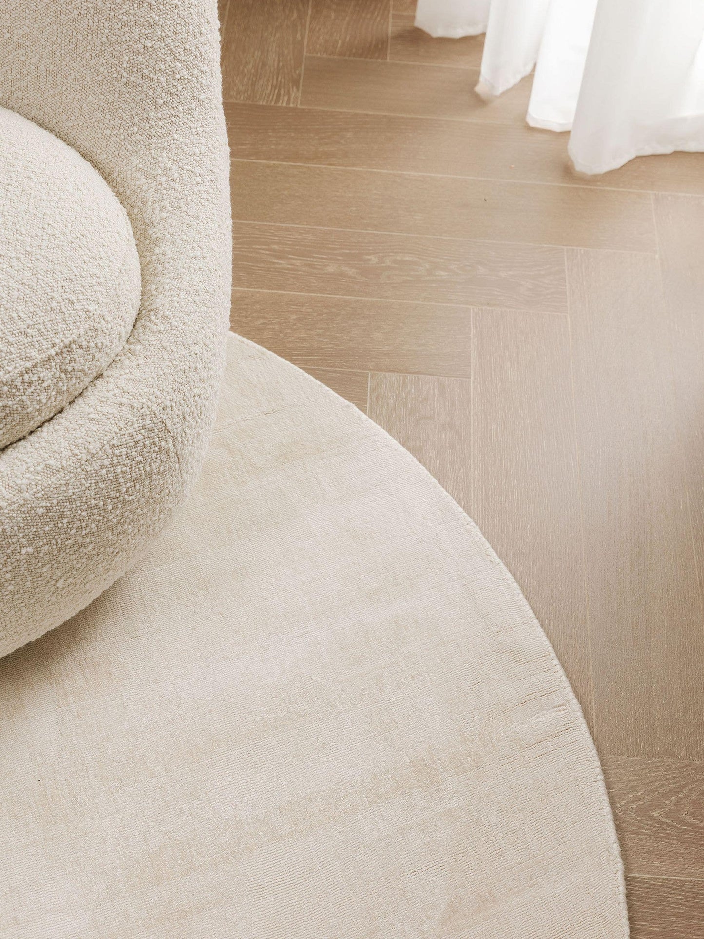 Nova Apvalus Viskozinis Kilimas DS4