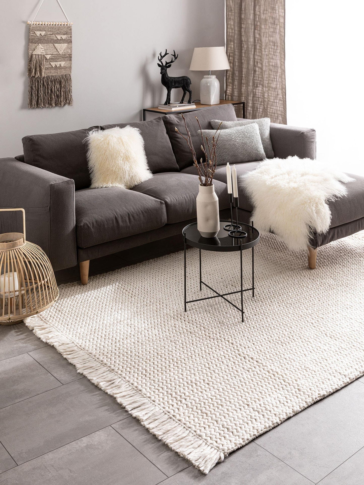 Velma Stačiakampis Vilnonis Kilimas DS2