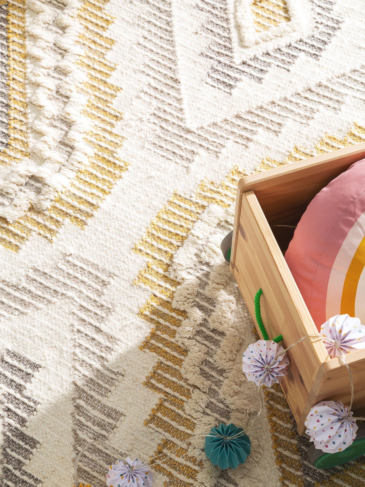 Wanda Stačiakampis Vilnonis Kilimas DS1