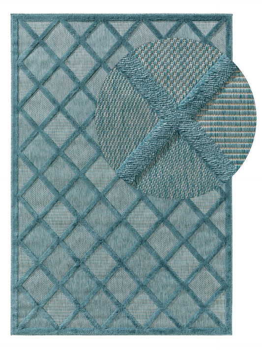 Bonte Stačiakampis Kilimas