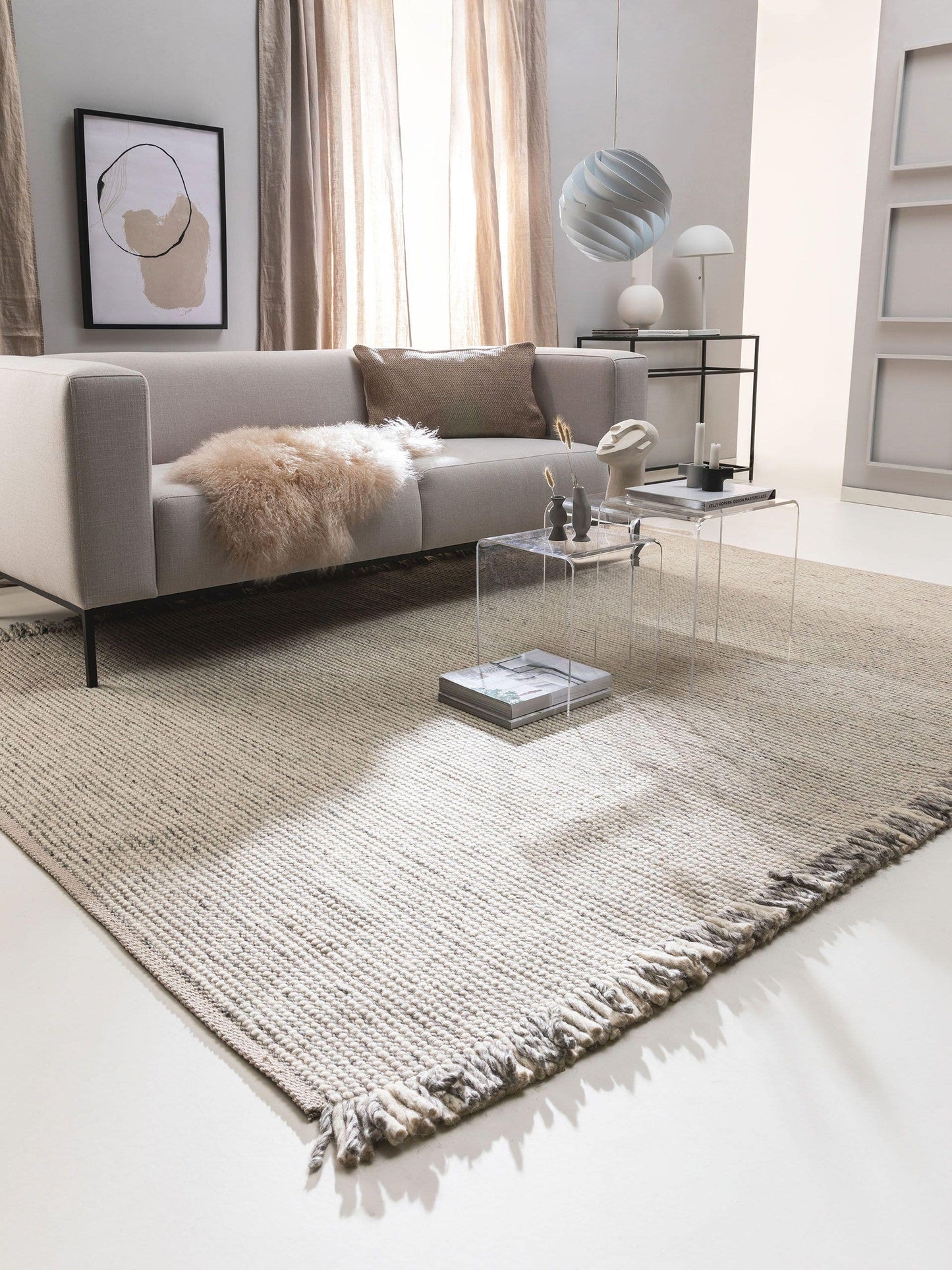 Mary Stačiakampis Vilnonis Kilimas DS1