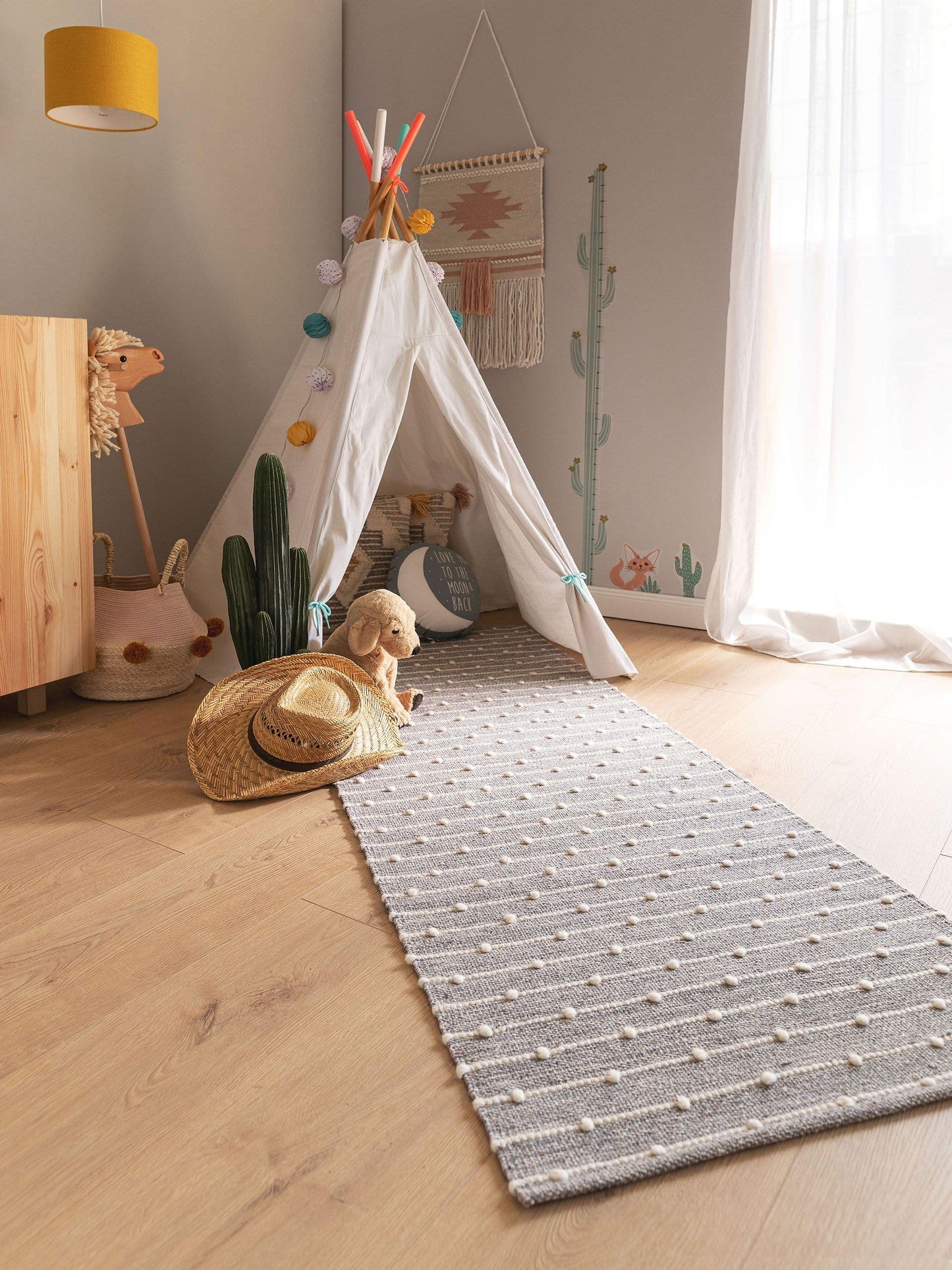 Lupo Koridoriaus Medvilninis Kilimas DS4